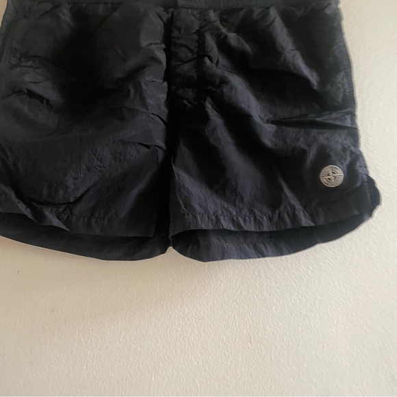 Stone Island Black Athletic Shorts size Large - Picture 2 of 11